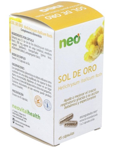 Sol De Oro Microgranulos Neo 45Cap. de Neo