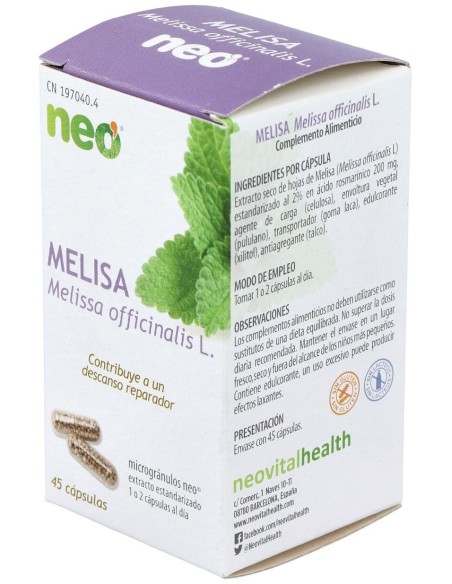 Melisa Microgranulos Neo 45Cap. de Neo
