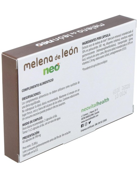 Melena De Leon Neo 60Cap. de Neo