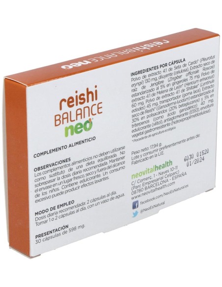 Reishi Balance Neo 30Cap. de Neo