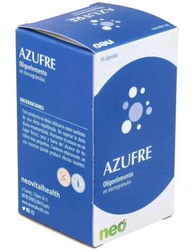 Azufre Microgranulos Neo 50Cap. de Neo