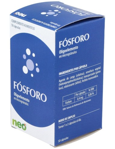 Fosforo Microgranulos Neo 50Cap. de Neo