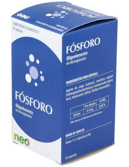 Fosforo Microgranulos Neo 50Cap. de Neo