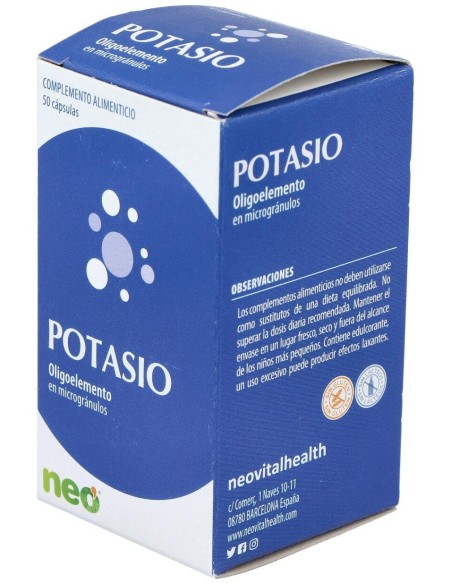 Potasio Microgranulos Neo 50Cap. de Neo