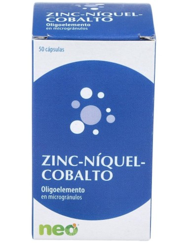 Zinc-Niquel-Cobalto Microgranulos Neo 50Cap. de Neo