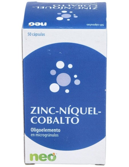 Zinc-Niquel-Cobalto Microgranulos Neo 50Cap. de Neo