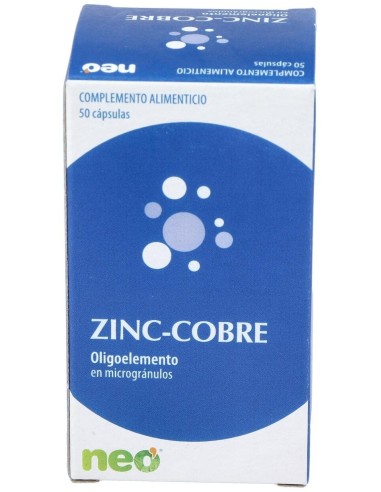 Zinc-Cobre Microgranulos Neo 50Cap. de Neo