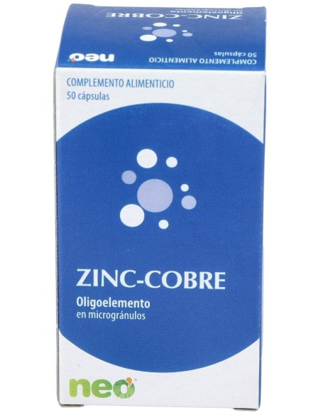 Zinc-Cobre Microgranulos Neo 50Cap. de Neo