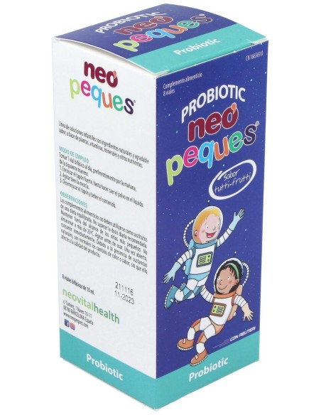 Neo Peques Probioticos 8 Viales Bifasicos de Neo