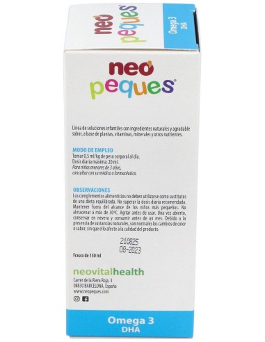 Neo Peques Omega3 150Ml. de Neo