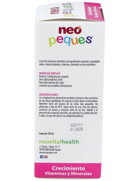 Neo Peques Crecimiento 150Ml. de Neo