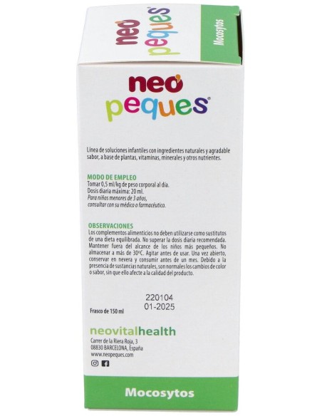 Neo Peques Mocosytos 150Ml. de Neo