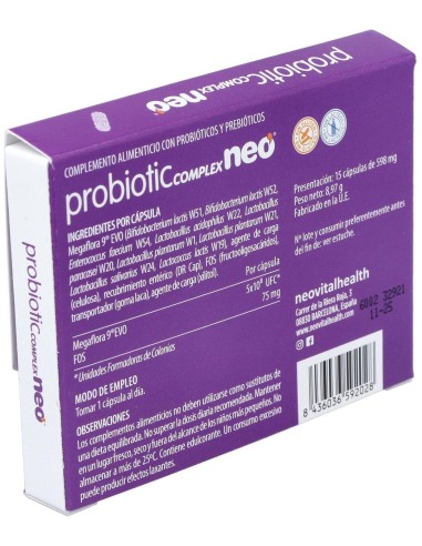 Probiotic Complex Neo 15Cap. de Neo