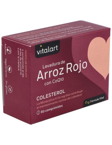 Vitalart Arroz Rojo Coq10 60 Comp de Vitalart