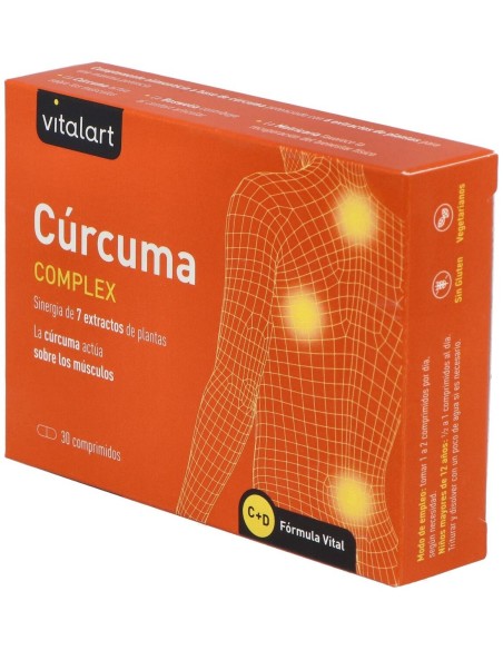 Vitalart Curcuma Complex 30 Comp de Vitalart