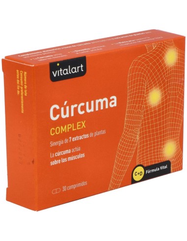 Vitalart Curcuma Complex 30 Comp de Vitalart