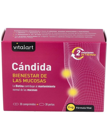 Vitalart Candida  30 Perlas 30 Comp. de Vitalart