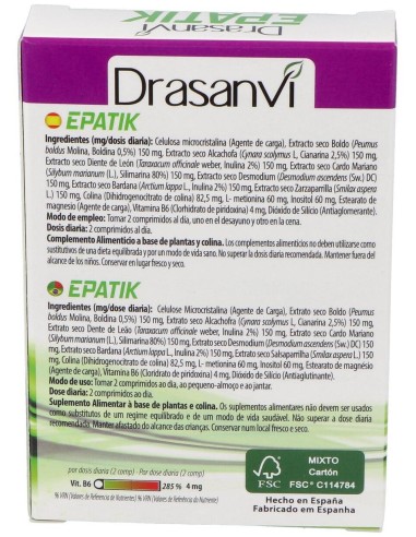 Epatik 30 Comp Drasanvi