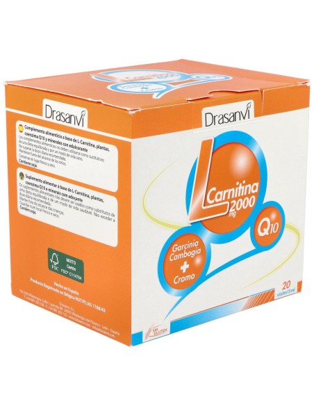 L-Carnitina 2000 Mg 20 Viales Drasanvi