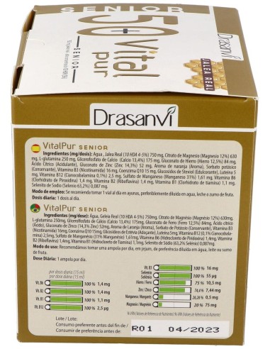 Vitalpur Senior 20X15Ml Drasanvi