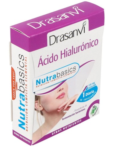 Acido Hialuronico 30 Capsulas Nutrabasicos Drasanvi