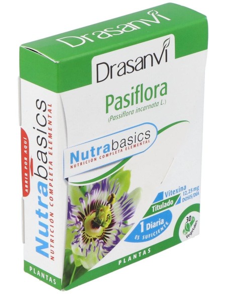 Nutrabasics Pasiflora 30Caps. de Drasanvi