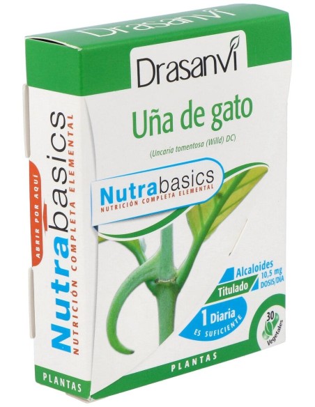 Nutrabasics Uña De Gato 30Caps. de Drasanvi