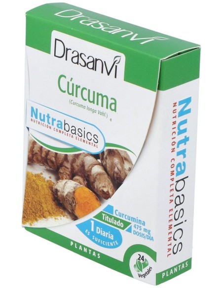 Curcuma 24 Capsulas Nutrabasicos Drasanvi