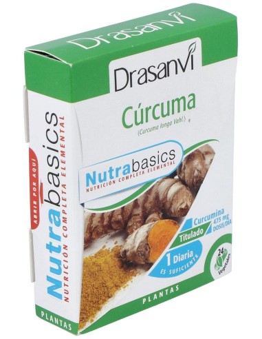 Curcuma 24 Capsulas Nutrabasicos Drasanvi