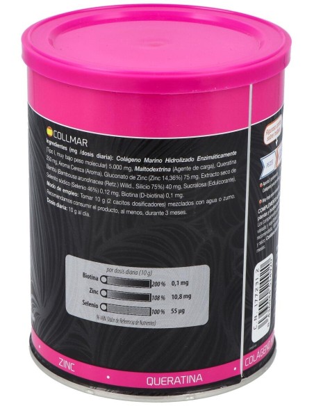 Collmar Cabello Colageno Marino Hidrolizado 350Gr. de Drasanvi