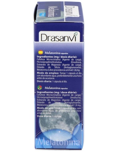 Melatonina 60 Capsulas 1,9 Mg Drasanvi