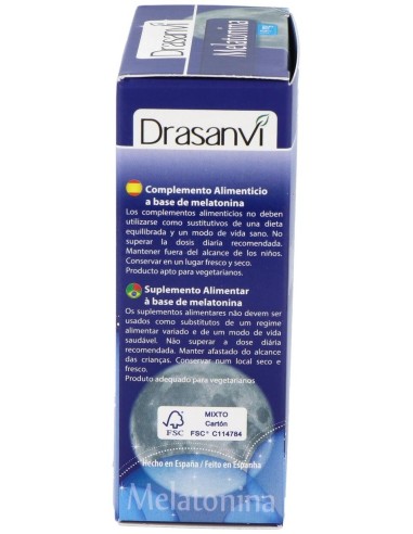 Melatonina 60 Capsulas 1,9 Mg Drasanvi