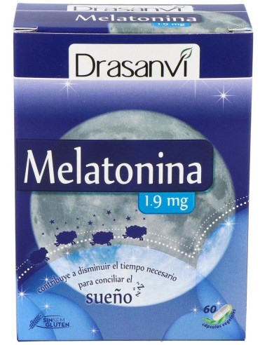 Melatonina 60 Capsulas 1,9 Mg Drasanvi