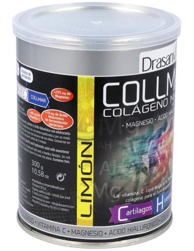 Collmar Colageno Marino Con Magnesio Limon 300Gr. de Drasanvi