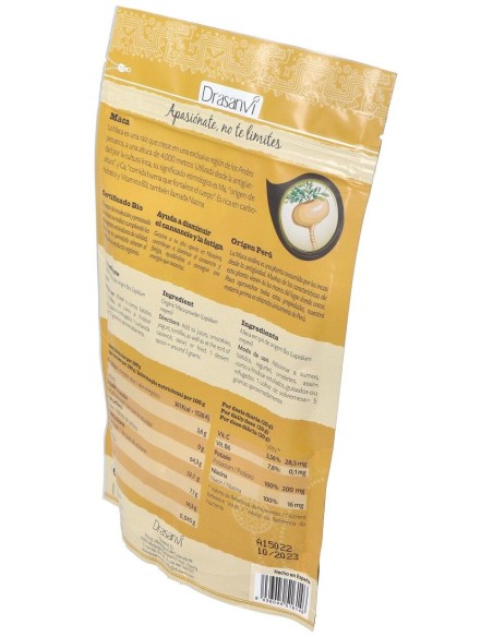 Maca Superalimentos Bio 225Gr Doypack de Drasanvi