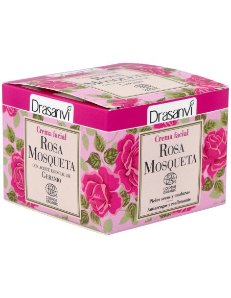 Crema Facial Rosa Mosqueta Cosm Org 50Ml Drasanvi