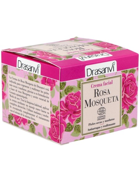 Crema Facial Rosa Mosqueta Cosm Org 50Ml Drasanvi
