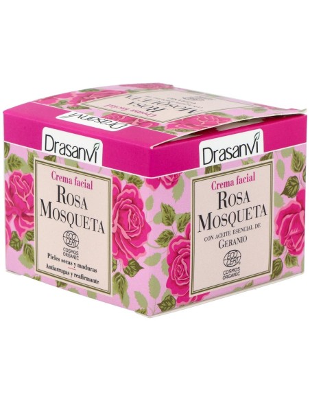 Crema Facial Rosa Mosqueta Cosm Org 50Ml Drasanvi
