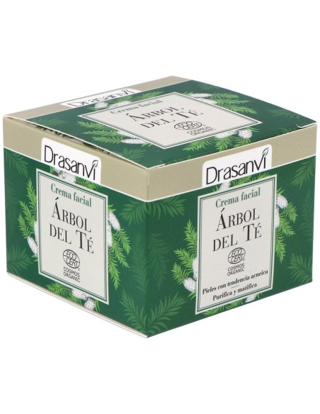 Crema Facial Arbol Te Cosm Org 50Ml Drasanvi