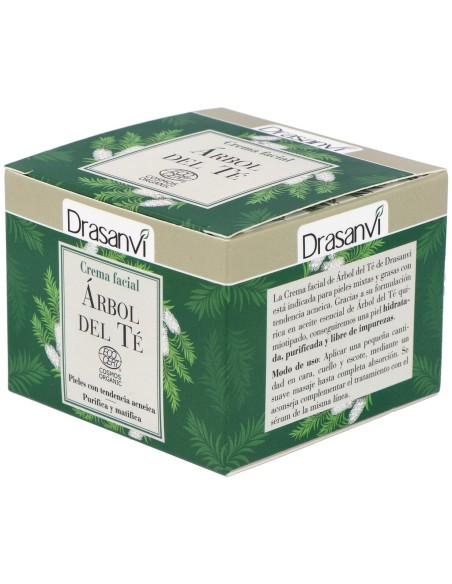 Crema Facial Arbol Te Cosm Org 50Ml Drasanvi