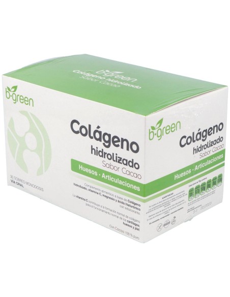 Colageno Hidrolizado Cacao  30Sbrs. de B.Green (Lab. Lebudit)