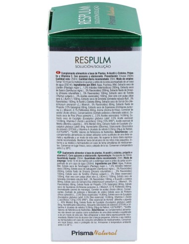 Solucion Respulm 250Ml   de Prisma Natural
