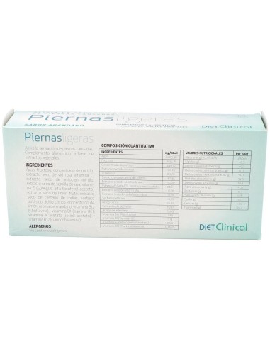 Piernas Ligeras 14Viales de Diet Clinical