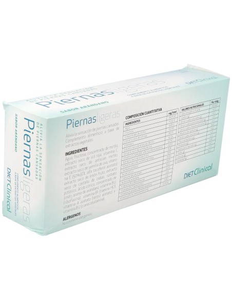 Piernas Ligeras 14Viales de Diet Clinical