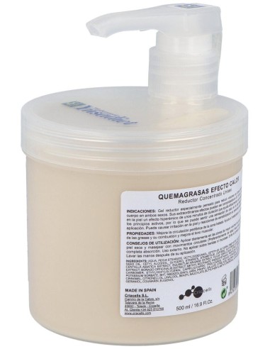 Quemagrasas Efecto Calor 500 Ml de Ynsadiet