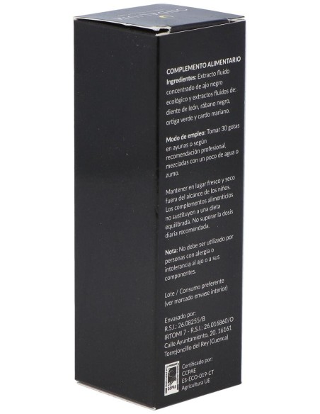 Depur Extracto Ajo Negro Eco 30 Mililitros Ondalium Ondalium