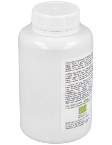 Maca Tricolor 700Mg. 90Cap. Eco de El Oro De Los Andes