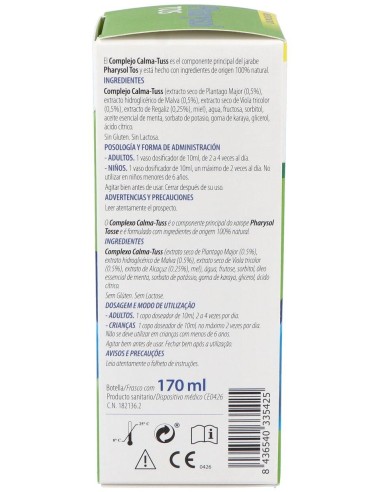 Pharysol Tos 170Ml. de Pharysol