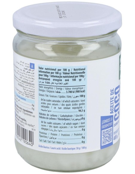 Aceite Virgen de Coco 400g de Naturgreen