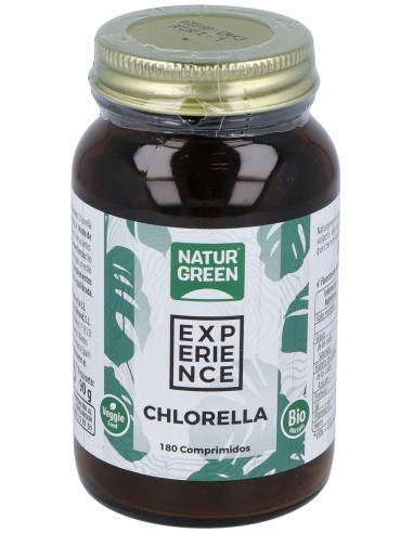 Experience Chlorella 180 Comprimidos de Naturgreen